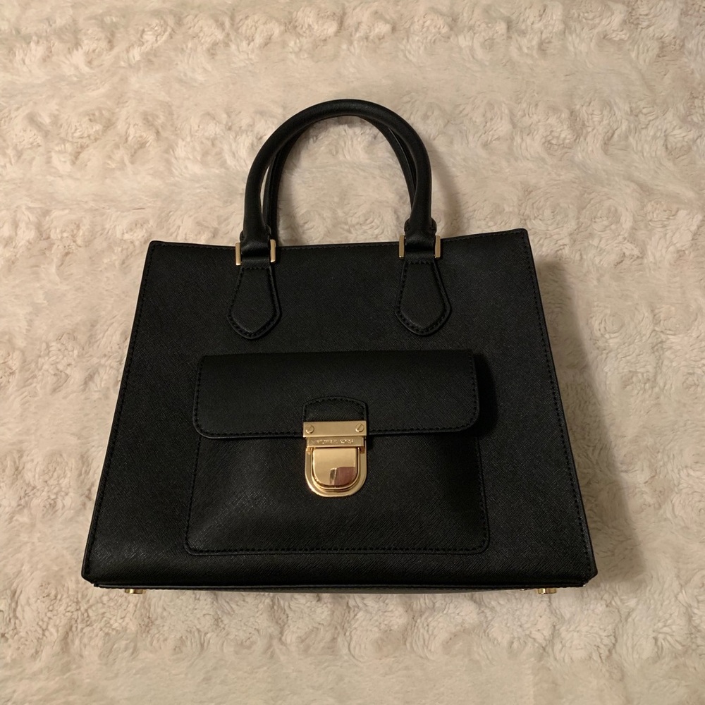 Michael Kors EUC Black Satchel